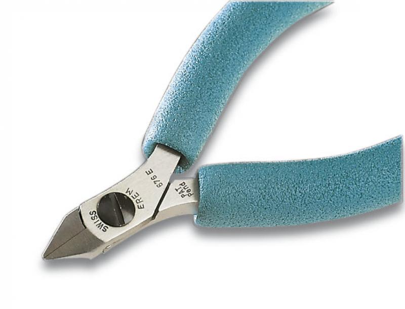 676E Side cutter - pointed relieved head